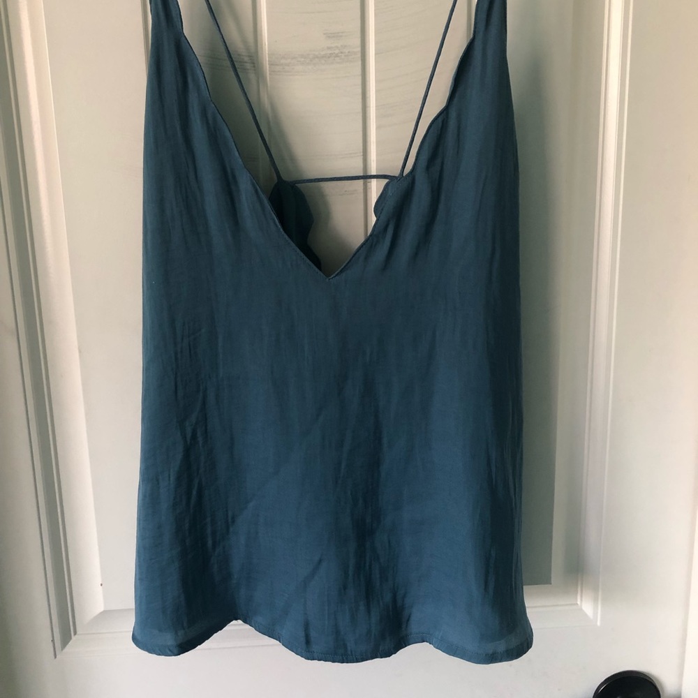 Blue Tank Top